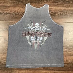 Daytona Beach Florida 67th Anniversary Men’s Vintage 2000’s Biker Tank Top Sz XL
